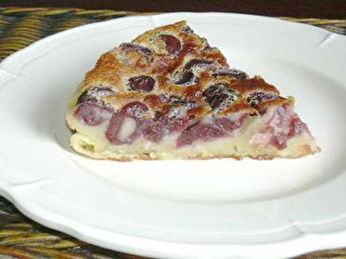 Mon clafoutis aux cerises