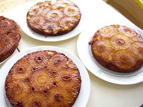 Mon gâteau à l'ananas : fait par des enfants !