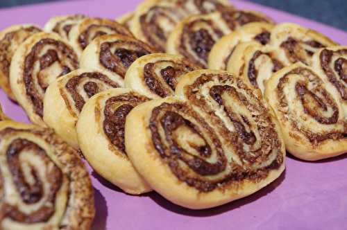 Palmiers au chocolat & à la noix de coco