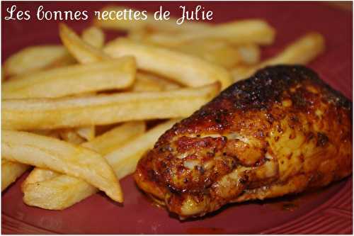 Papillotes de cuisses de poulet aux herbes de Provence, avec Maggi - Les bonnes recettes de Julie