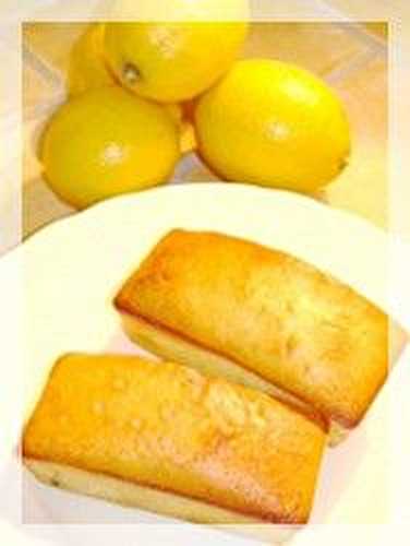 Petits cakes au citron - Les bonnes recettes de Julie