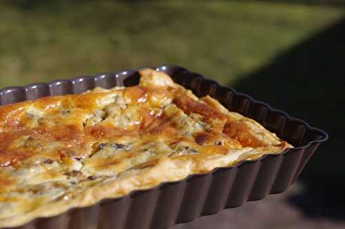 Quiche aux sardines