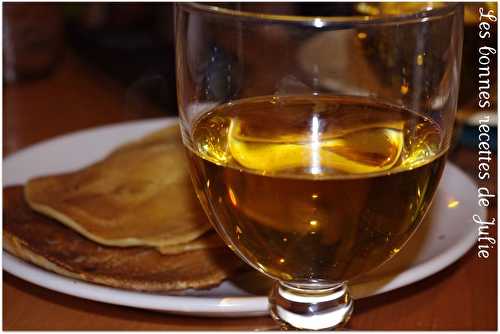 Recette des crêpes, au verre