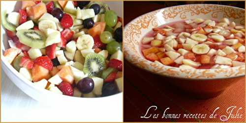 Salades de fruits