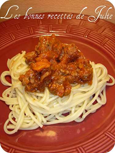 Sauce bolognaise