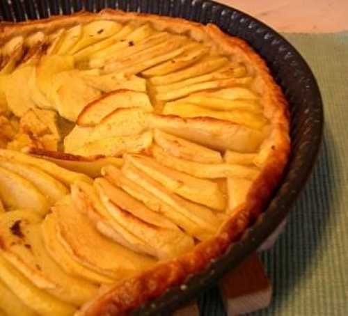 Tarte moelleuse aux pommes