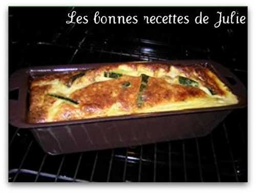 Terrine de thon aux courgettes