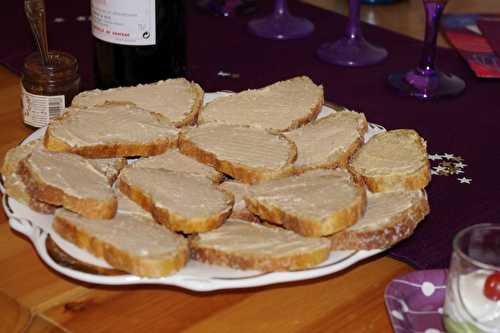 Toats de foie gras - Les bonnes recettes de Julie