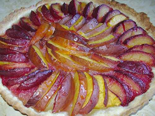 Une autre version, aux prunes & aux nectarines