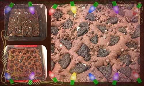 Brownies aux oréos