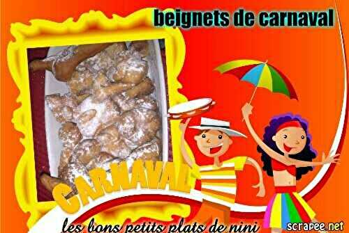 Beignets de carnaval