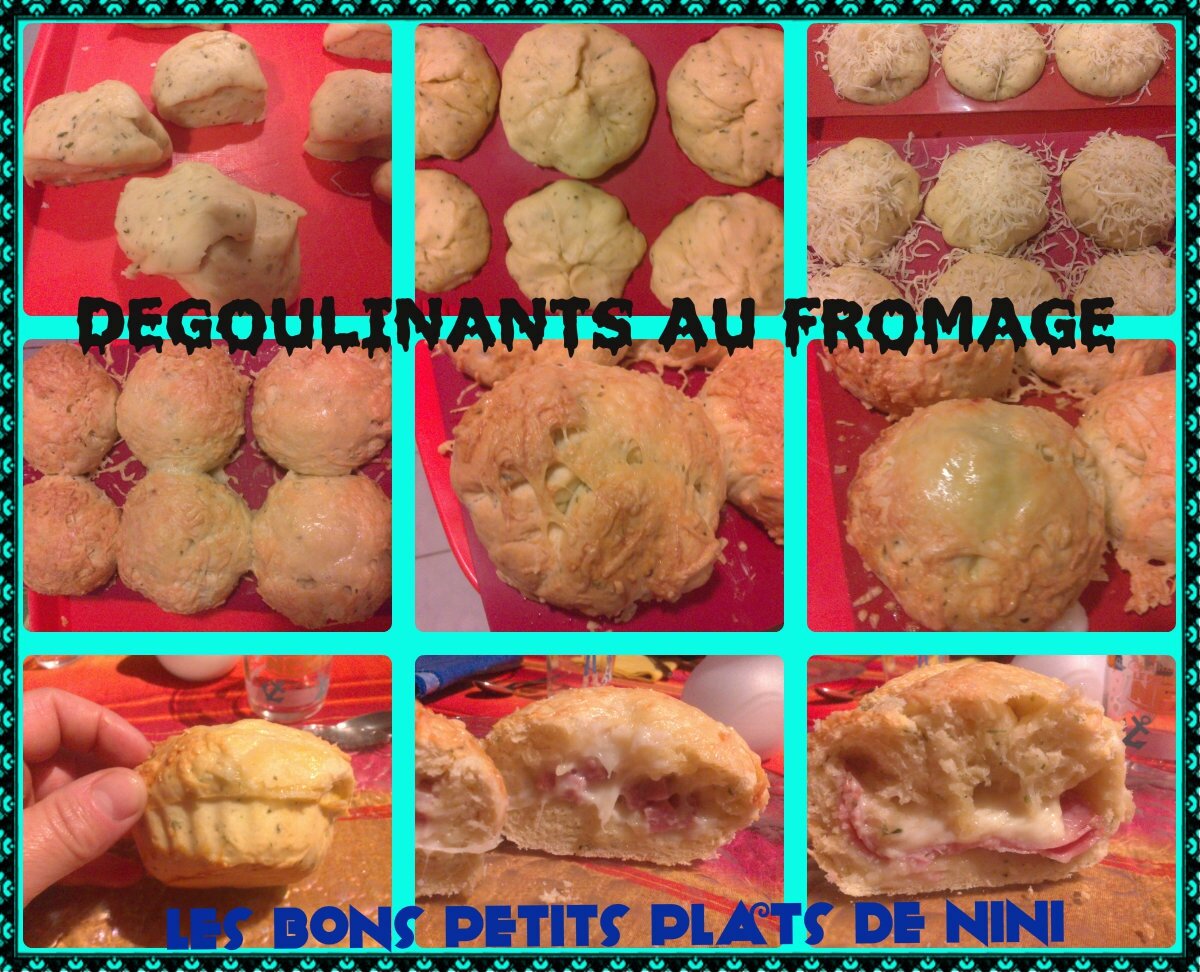Dégoulinants au fromage 