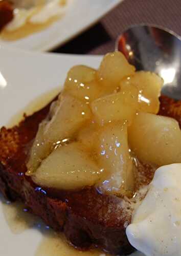 Ananas rôti au miel, pain d'épices et yogourt en verrine, sans gluten et sans lactose