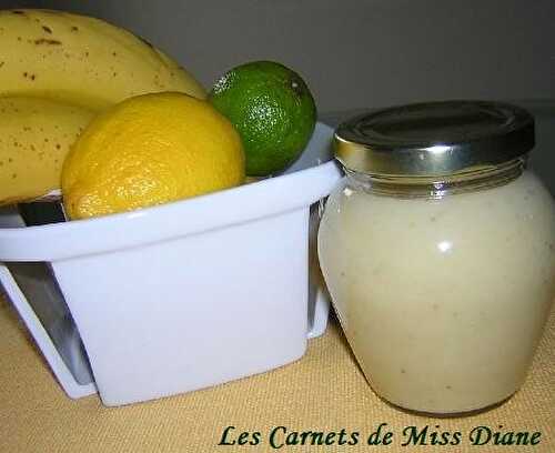 "Banana curd" pour Nora et ses filles