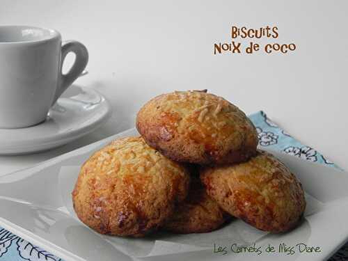 Biscuits à la noix de coco, sans gluten et sans lactose