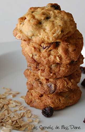 Biscuits aux flocons d'avoine sans gluten, comme ceux de notre enfance, ou presque...