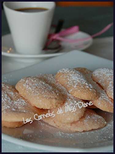 Biscuits roses à la cuillère, sans gluten