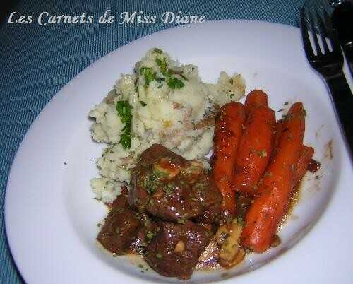 Boeuf bourguignon et le Polidor à Paris, sans gluten et sans lactose