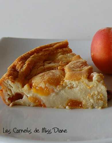 Clafoutis aux deux abricots et à la pistache, sans gluten ni lactose