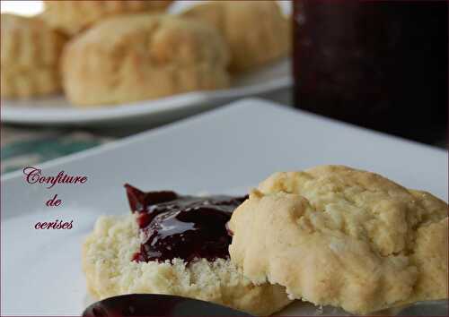 Confiture de cerises en MAP, sans gluten et sans lactose