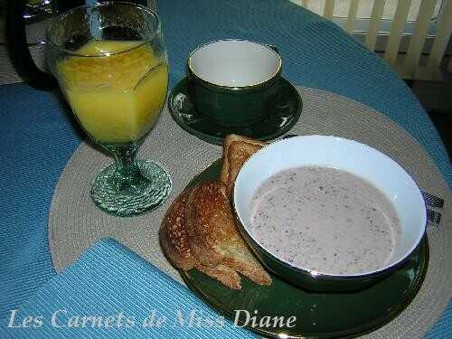 Crème Budwig sans gluten pour petit déjeuner à deux