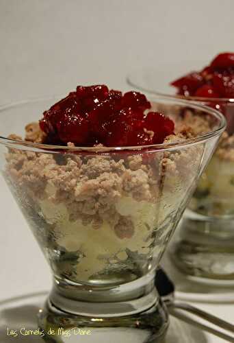 Entrée de tourtière en verrine, sans pâte et sans gluten