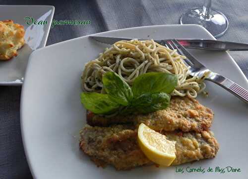 Escalopes de veau parmigiana, sans gluten