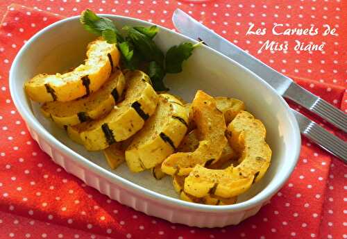 Frites de courge délicata, sans gluten et sans lactose