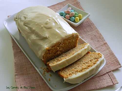 Gâteau aux carottes tout simple, sans gluten et sans lactose