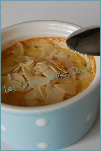 Gratin surprise aux poires et amandes, sans gluten, ni lactose