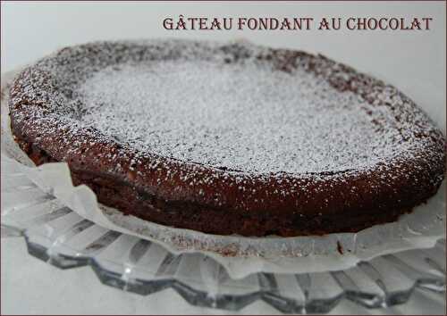 Le fondant au chocolat des Touilleurs, sans gluten