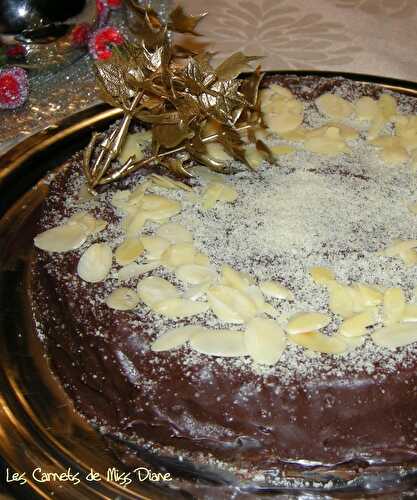 Le gâteau au chocolat de ma soeur - Les carnets de Miss Diane