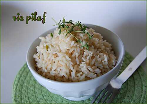 Le riz pilaf de Pol Martin