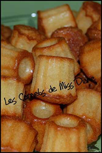 Les cannelés de Madame Gros, adaptation de Miss Diane, sans gluten