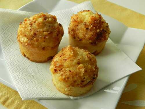 Mini muffins à l'orange et aux noisettes, sans gluten et sans lactose