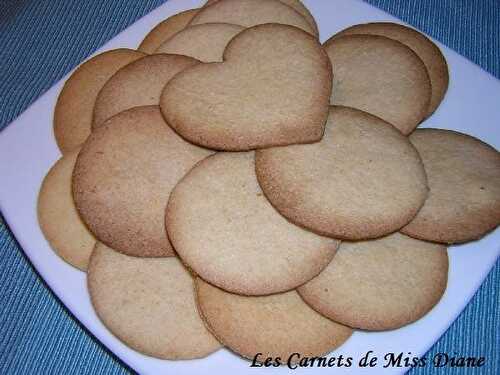 Miss Diane a fait ses devoirs... des spéculoos sans gluten!