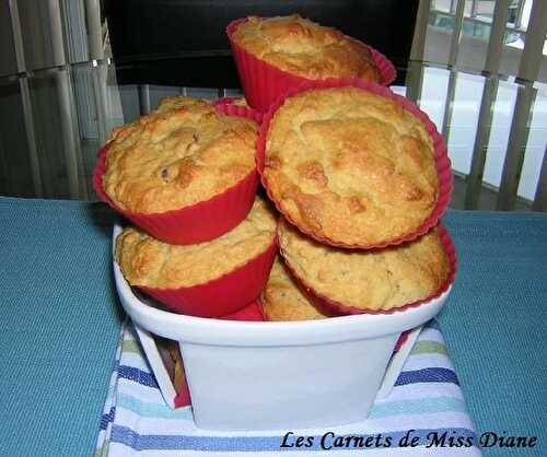 Muffins à la marmelade de clémentines et aux canneberges