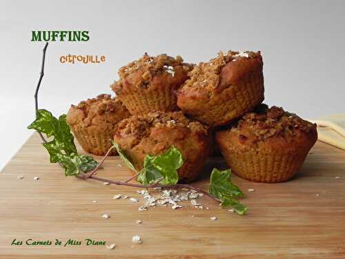 Muffins d'automne à la citrouille et aux épices, sans gluten et sans lactose