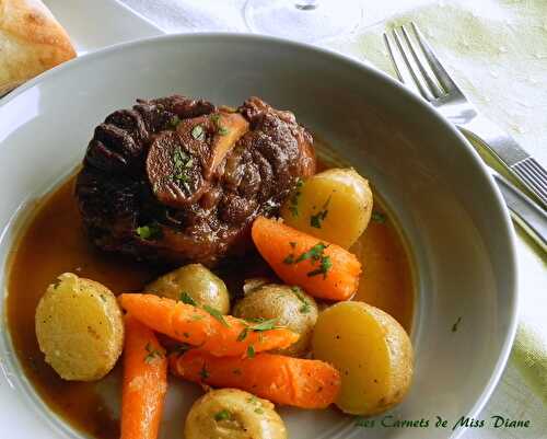 Osso buco de sanglier au ras-el-hanut et au miel, sans gluten et sans lactose