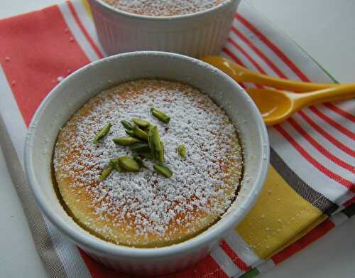 Petits gâteaux chiffon au citron, sans gluten et sans lactose