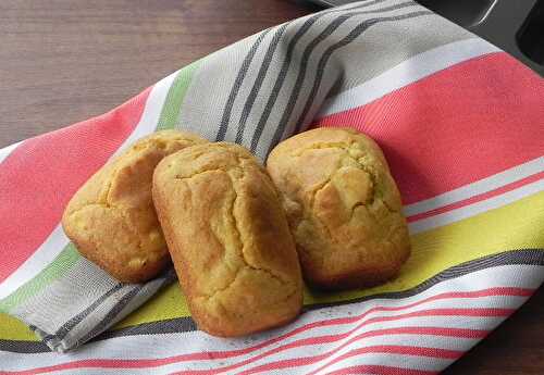 Petits pains de maïs, sans gluten et sans lactose