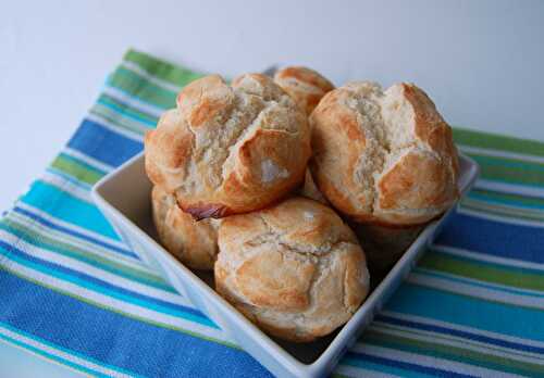 Petits pains express au tofu aromatisé aux amandes, sans gluten et sans lactose