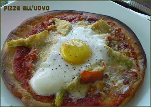 Pizza all'uovo, version sans gluten