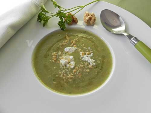 Potage au brocoli sans gluten et sans lactose