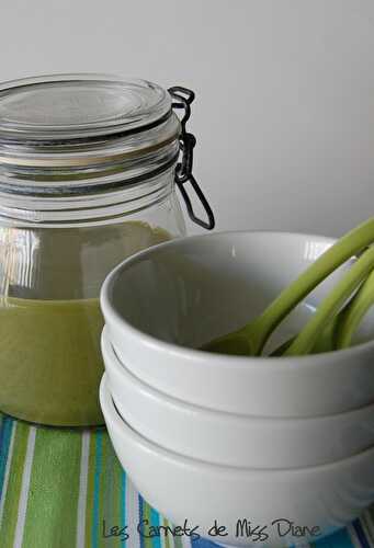 Potage aux épinards pour quand on est à la diète...