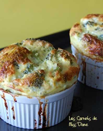 Ramequins aux oeufs et au brocoli, sans gluten, pour le souper du vendredi