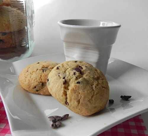 Sablés aux noisettes et au grué de cacao, sans gluten