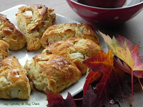 Scones aux pommes et au miel, sans gluten