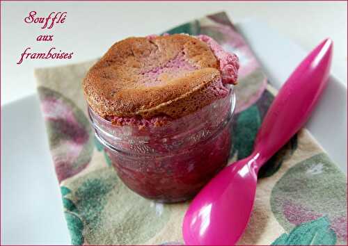 Soufflés aux framboises, sans gluten