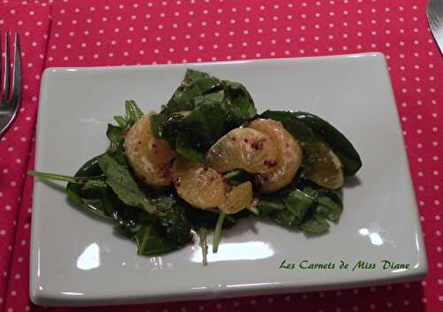 Vinaigrette à la clémentine, sans gluten et sans lactose